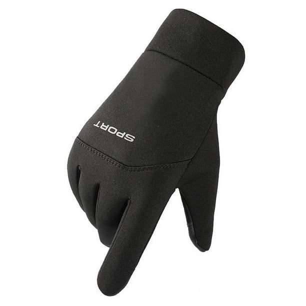 Guantes de otoño e invierno para parejas de hombres y mujeres con forro polar para deportes de equitación al aire libre, para llevar, resistentes al viento, impermeables, cálidos, para pantalla táctil