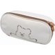 thumbnail image 1 of Large Capacity Pencil Case, Cute Canvas Pen Bag with Double Zipper, Stationary Storage Pouch, 1 of 4