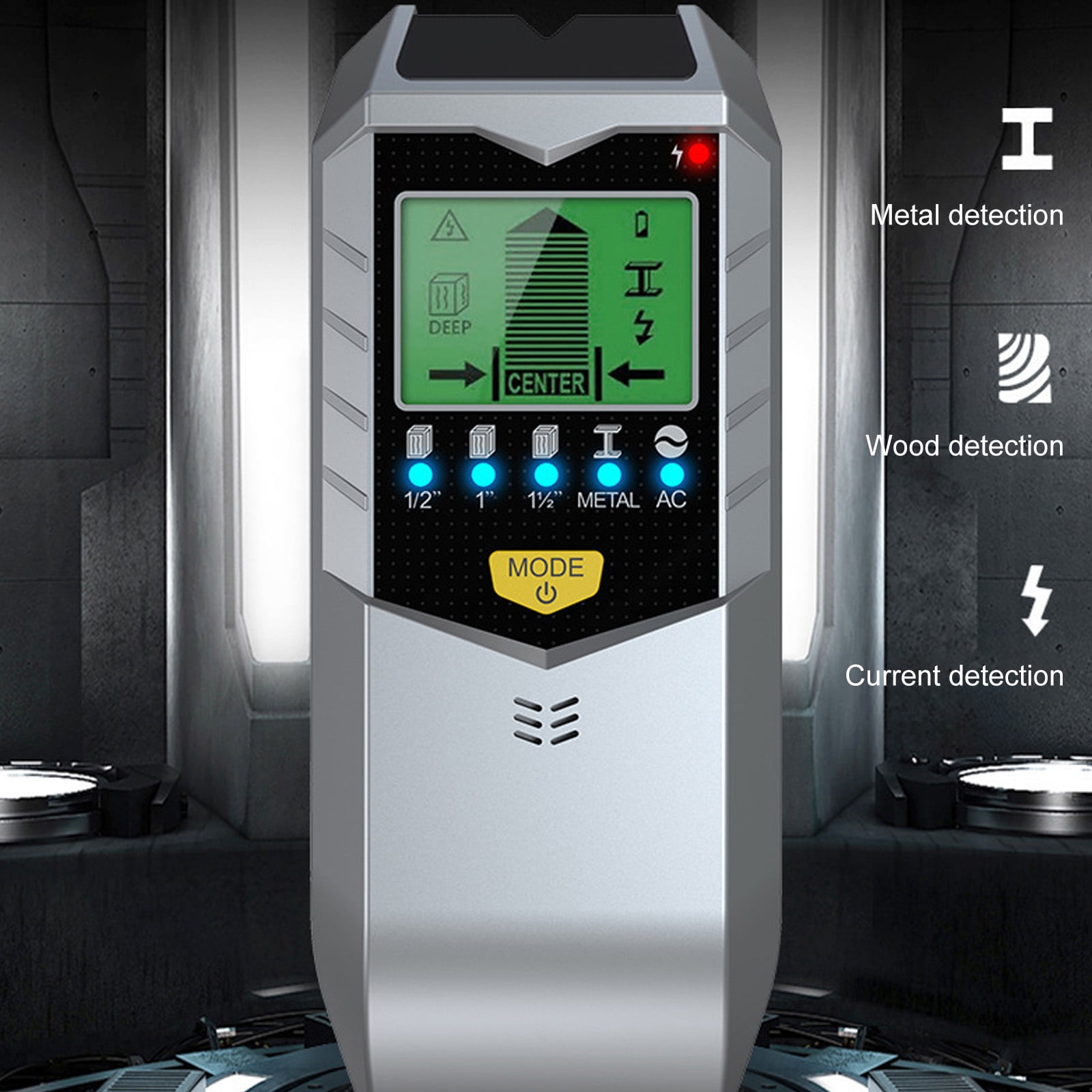 Wall Studs And Metal Detector Functional Wall Scanners with 5 Detection Modes for Accurate Studs and Metal Finding