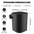 thumbnail image 4 of Portable Air Pump with 5 Nozzles 2500mAh USB Rechargeable Electric Mini Air Pump 30000rpm Wireless Mini Inflator Air Pump Tiny Portable Pump with Overheat Protection, 4 of 11