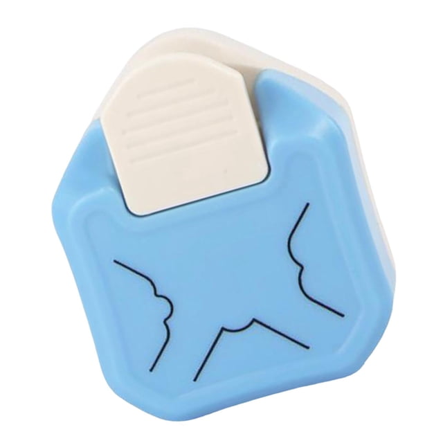 Perforadora de esquinas redondeadas, herramienta para redondear esquinas de papel, herramienta para hacer sobres y manualidades. Onda