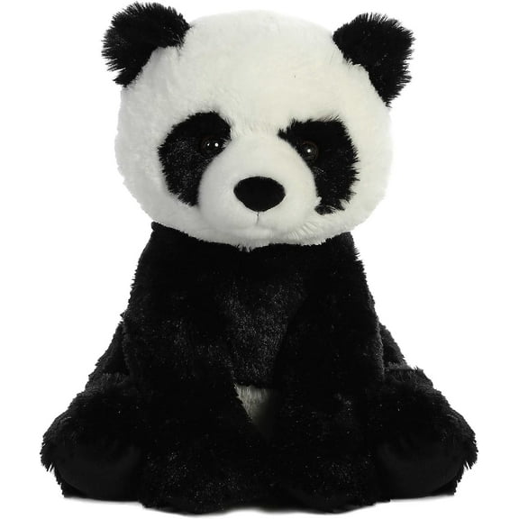 Aurora - Large Black - 11.5" Panda - Cuddly Stuffed Animal