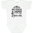 thumbnail image 3 of Inktastic Yiayia and Papou Love Me Granddaughter Girls Baby Bodysuit, 3 of 5