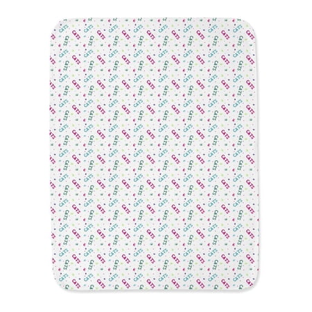 Cats Colorful Confetti Pattern Blanket -Image by Shutterstock,