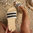 thumbnail image 2 of Slippers for Women Flat Heel Open Toe Slip-on Slide Shoes Versatile Casual Spring Summer Trendy Comfortable Beach Sandals., 2 of 9