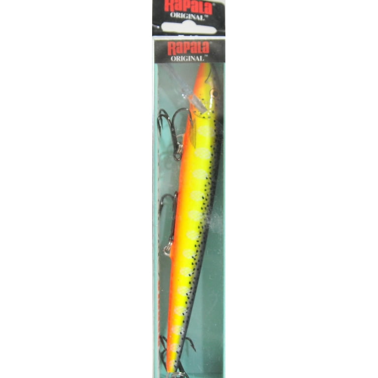 Rapala F18 Original Floating Lure - HS Hot Steel