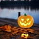 thumbnail image 3 of Mini Halloween Garden Figurines Resin Pumpkin Ghost Witch Hat Statues Outdoor Yard Decorations Party Supplies Holiday Home Desktop Ornament, 3 of 5