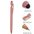 thumbnail image 4 of Unique Bargains Stylus Ballpoint Pens, Medium Point, 1.0mm, Black Ink, 12 Pack, 4 of 5