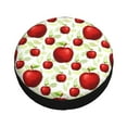 thumbnail image 3 of Balery Fruit Applestire Cover Waterproof Dust-Proof, Universal Spare Wheel Tire Cover For Trailer, Rv, Suv Truck And Vehicle Camper Accessories-16 Inch, 3 of 9