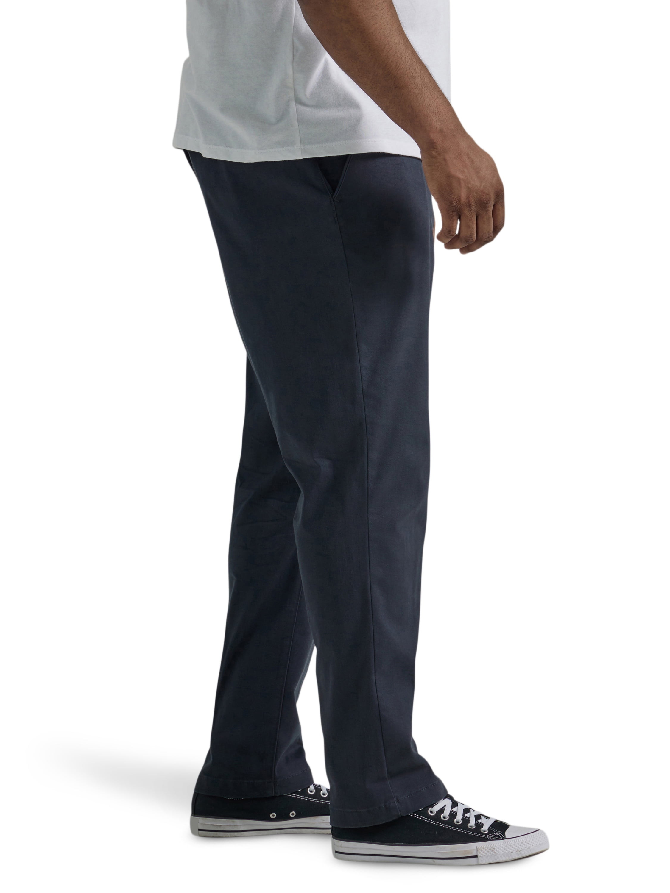 Lee® Big Men's Extreme Motion Relaxed Fit Flat Front Pant with Flex Waistband
