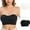 Black2, variant on ameIAEA Strapless Bras for Women Padded Bralette Seamless Wireless Bra with Straps 2 Pack