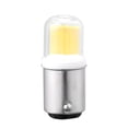 thumbnail image 3 of 3W 220V LED COB Light Bulb BA15D Base Dimmable Replacement for Halogen Lamp (Warm White-3000k), 3 of 9