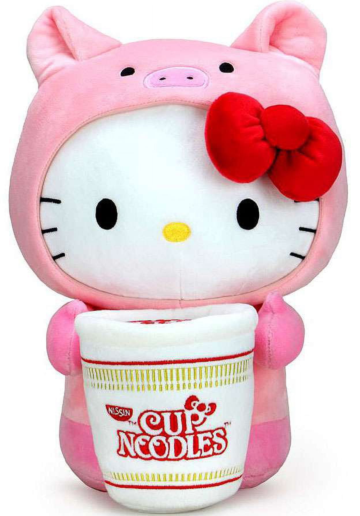 Hello Kitty Nissin Ramen Bowl Plush: Interactive Dancing Chicken