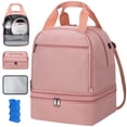 thumbnail image 1 of Bolsa para sacaleches OCKLILY, bolsa para sacaleches con bolsa de hielo, tapete impermeable, 1 of 8