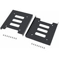 thumbnail image 3 of wqlpp-SSD Bracket 2.5 to 3.5 Adapter 2Pack, SSD Mounting Bracket Kit 2.5 to 3.5 SSD HDD Hard Disk Drive Bays Holder Metal Mounting Bracket Adapter with Screws for PC SSD, 3 of 4