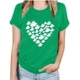 thumbnail image 1 of RKSTN Hauts pour Femmes 2024 Été Décontracté Ample Grande Taille Imprimé Graphique Lapin de Pâques Blouse Mode Col Rond Manches Courtes T-shirt, 1 of 4