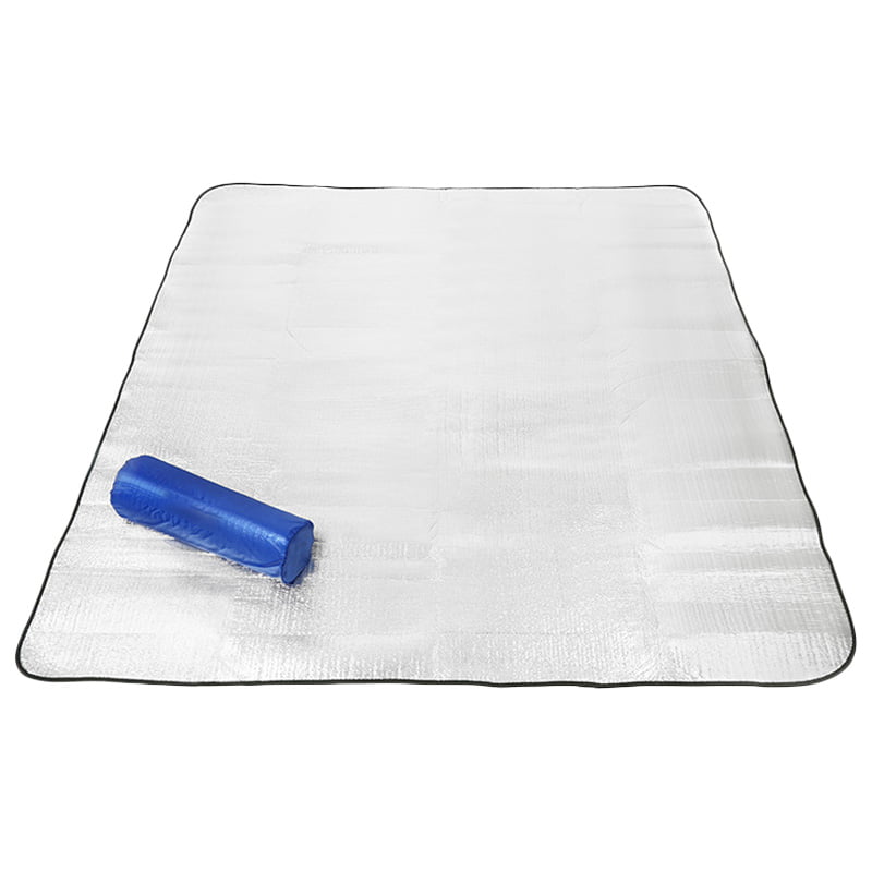 Sleeping Mattress Camping Memory Floor Mattress Portable Foldable Sleeping Pad Moistureproof Aluminum Foil EVA Pad 