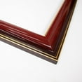 thumbnail image 3 of 22x31 Brown with Gold Real Wood Picture Frame Width 1.5 inches | Interior Frame Depth 0.5 inches |, 3 of 8
