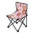 thumbnail image 2 of BZSMCE Camping Chairs Modern Sweetheart Bears Pattern Folding chair, 2 of 8