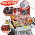 thumbnail image 5 of Kitchen Playset Toys For Kids Toys, Kids BBQ Grill Playset with Smoke, Sound & Light, Toy Grill for Kids, Pretend Play Food, Interactive Toys Barbecue Cooking Game for Toddlers Boys Girls 3-5, 5 of 9