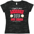 thumbnail image 3 of Inktastic That's My Awesome Sister Out There with Volleyball Women's T-Shirt, 3 of 5