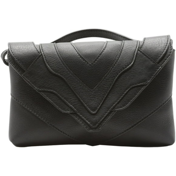 Elena Ghisellini Pochette en Cuir pour Femmes - Noir