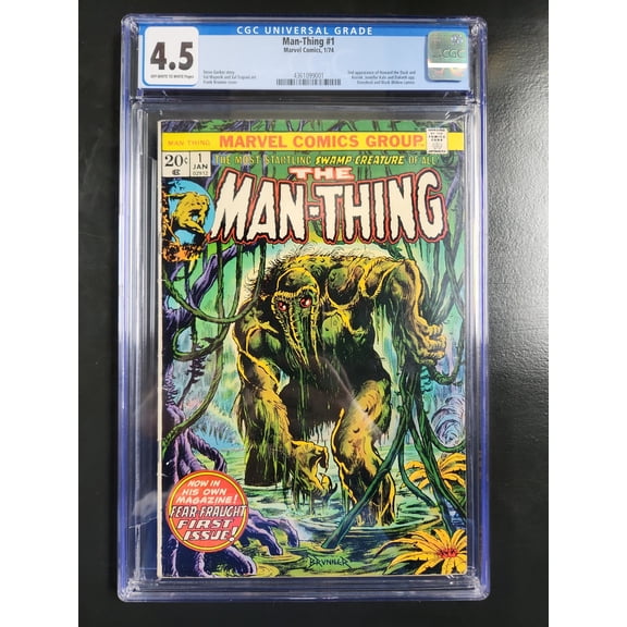 Man-Thing #1 - CGC 4.5 Comic Book