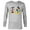 Athletic Heather, variant on Disney Mickey and Minnie Mouse Springtime Easter - Long Sleeve T-Shirt for Men - Customized-Black