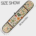 thumbnail image 3 of Yayeee Double Oven Mitt Kitchen Heat Resistant Baking 35" x7" Quilted Glove, Leaves Pattern, 3 of 6