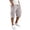 wei163-Light Gray, variant on IWRICH Cargo Shorts for Men Casual Corduroy Classic Bermuda Shorts with Pockets Drawstring Comfort Big and Tall Pants Red