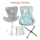 thumbnail image 5 of Asiento de coche para muñecas NUJOLI La-bubu, asiento de seguridad con ventilación de aire, 17 cm, 5 of 6