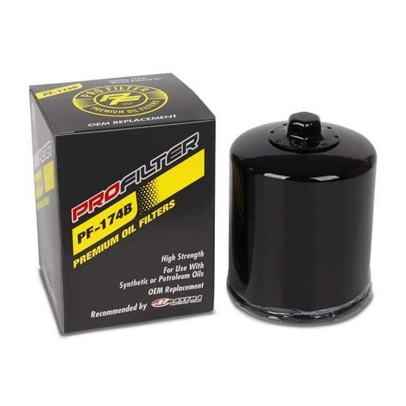 ProFilter PF-174B Harley Spin-on Black Various Performance Oil Filter