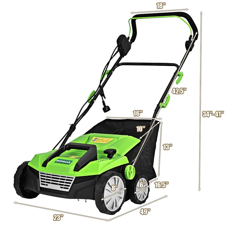 Costway, IronMax Corded Scarifier, 15