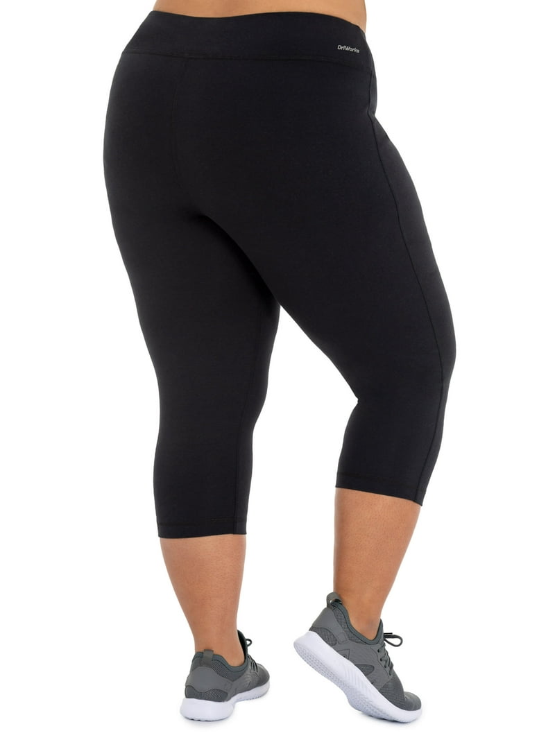 Athletic Works Women's Plus Size Core Active Capri Legging