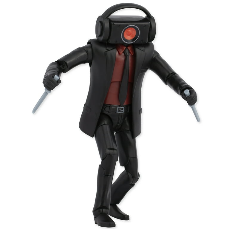 Skibidi Toilet DX アクションフィギュア ダークスピーカーマン Skibidi Toilet Deluxe Dark Speakerman Figure, Collectible