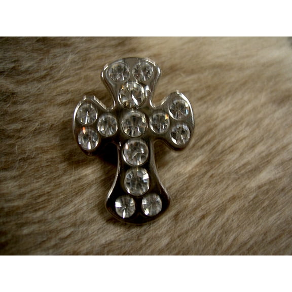 4 Conchos Rhinestone Horse Saddle Western  Cross CO149