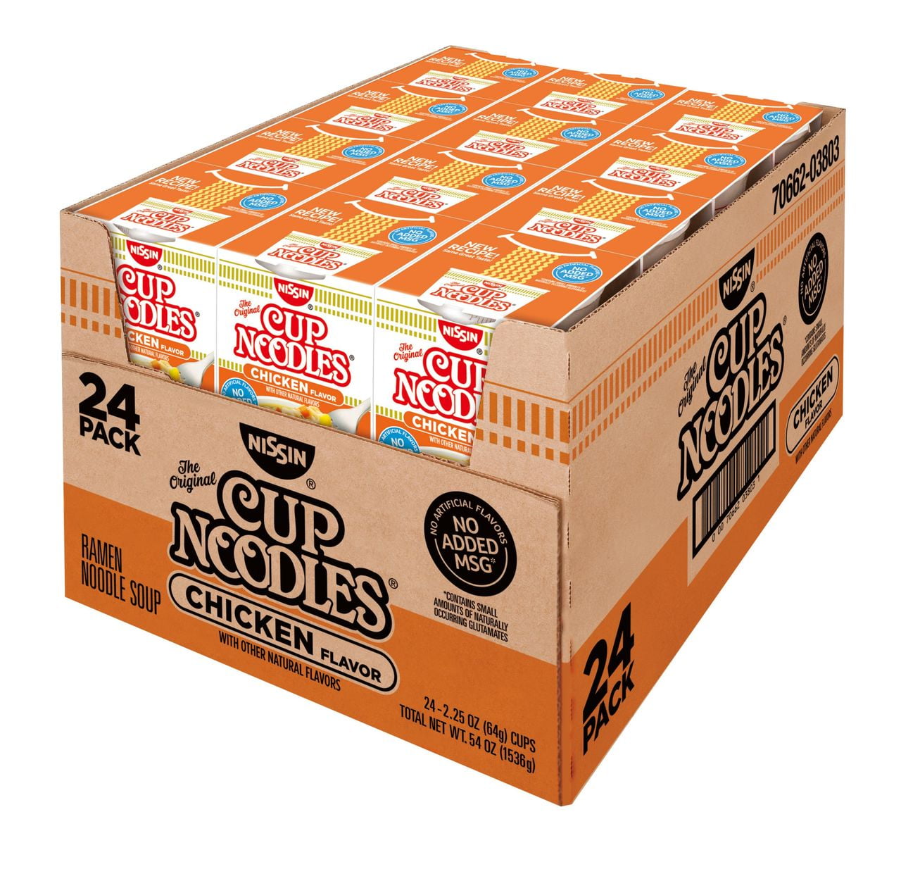 Product of Nissin Cup Noodles Chicken Flavor Soup, 24 pk./2.25 oz