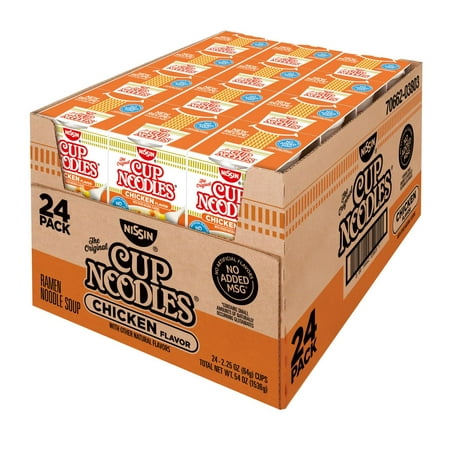 Product of Nissin Cup Noodles Chicken Flavor Soup, 24 pk./2.25 oz. [Biz