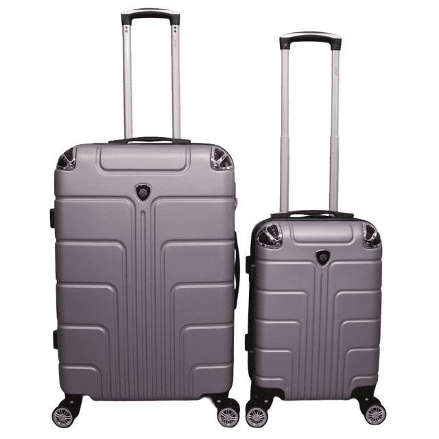 Set 2 Maletas Viaje Jony Mediano Con Candado 25kg Y 10 Kg Ruedas 360 Rigida