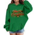 thumbnail image 1 of Girls Long Sleeve Tops, Pullover Sweatshirt with Crewneck and Pocket, 1 of 9