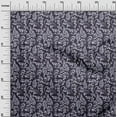 thumbnail image 3 of oneOone Silk Tabby Eggplant Purple Fabric Asian Baroque Sewing Material Print Fabric By The Yard 42 Inch Wide, 3 of 4