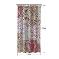 thumbnail image 5 of Pioneer Flower Floral Print Pattern Shower Curtain 36"x72" ,Bathroom Decorative Shower Curtains Set with 12 Hooks,Modern Waterproof Washable Shower Curtain, 5 of 6