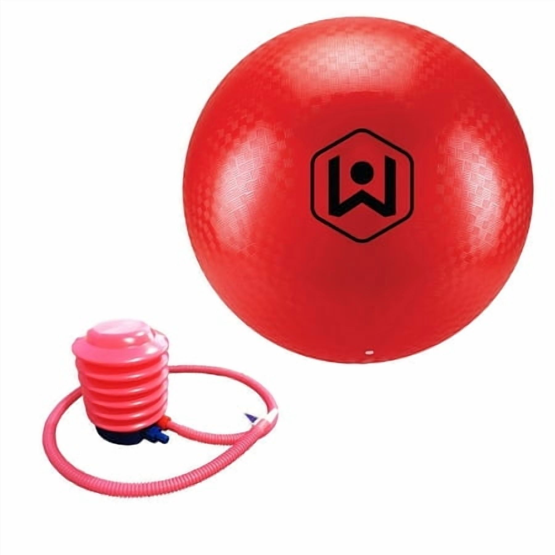Wicked Big Sports Little Kids Kickball-Supersized Kickball Outdoor Sport Tailgate Backyard Beach Game Fun For All Original Version Red