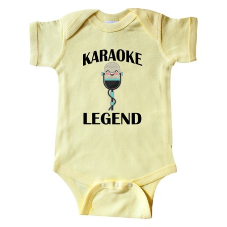 

Inktastic Karaoke Legend Music Gift Gift Baby Boy or Baby Girl Bodysuit