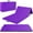 Purple, variant on 10x4 Feet 4-Panel Folding Gymnastics Mat – 2-Inch Thick Pad with Vinyl Surface and Carrying Handles for Tumbling, Yoga, Pilates, Home Workouts, and Martial Arts