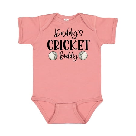 

Inktastic Daddy s Cricket Buddy Gift Baby Boy or Baby Girl Bodysuit