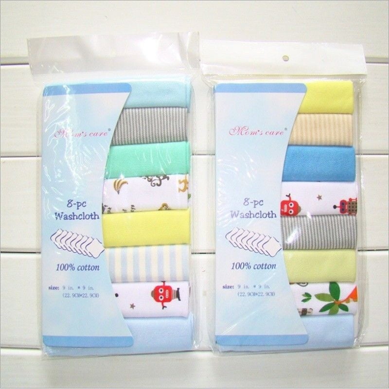 washcloth bibs