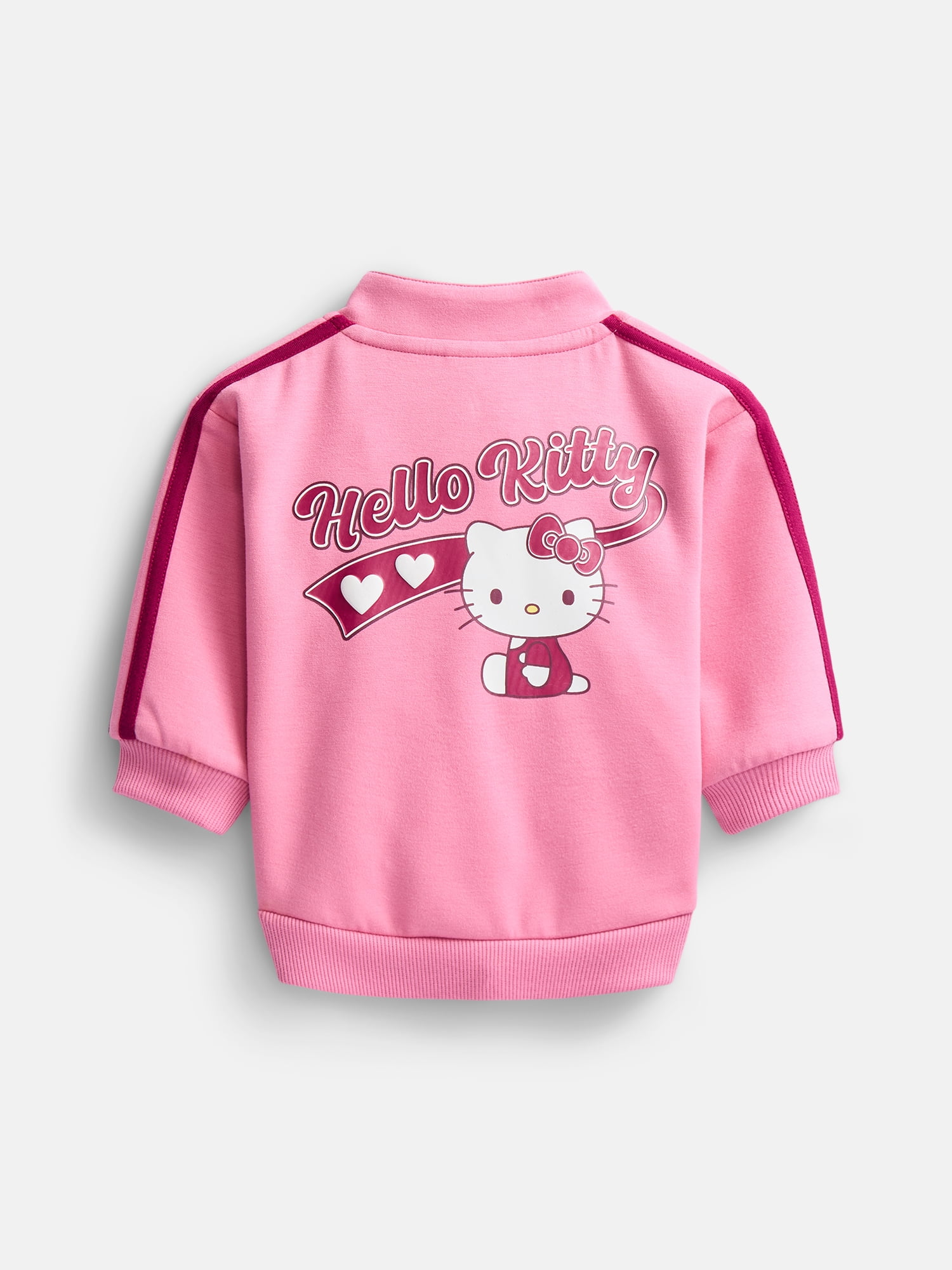 Hello Kitty Baby Girls Baby Girls Full Zip Tracksuit, 2-Piece, Sizes 0/3M-24M