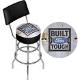 Ford Swivel Bar Stool with Back, Built Ford Tough
