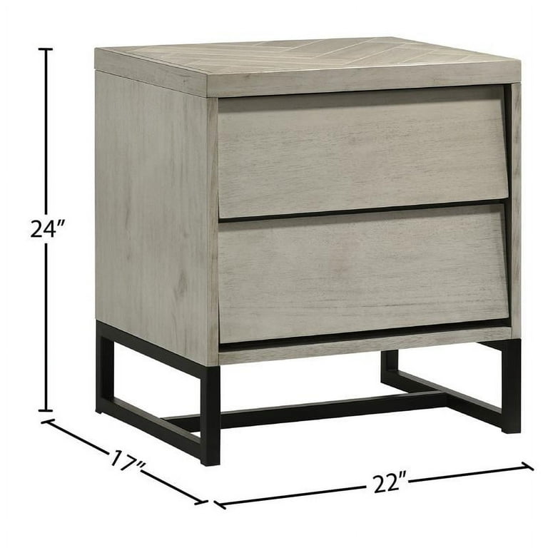 Meridian Furniture Turin Nightstand Meridian Furniture Turin Nightstand